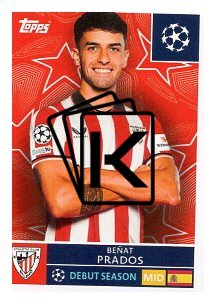 2025-26 Topps Champions League AC Bilbao 107 Benat Prados