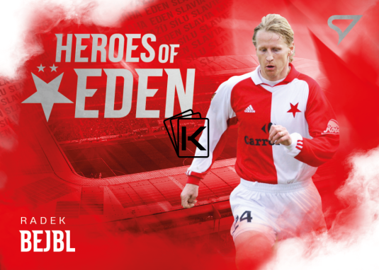 2025-26 SportZoo SK Slavia Praha Heroes of Eden HE-01 Radek Bejbl