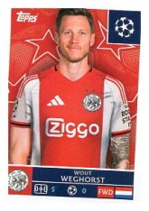 2025-26 Topps Champions League AFC Ajax 55 Wout Weghorst