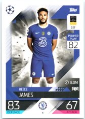 Fotbalová kartička 2022-23 Topps Match Attax UCL 4 Reece James - Chelsea