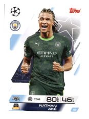 fotbalová kartička 2025-26 Topps Match Attax UCC 52 Nathan Aké (Manchester City)