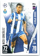 2023-24 Topps Match Attax EXTRA UEFA Club Competition Squad Update 24 Nico González (FC Porto)