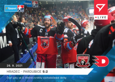 hokejová kartička SportZoo 2021-22 Live L-014 Radek Smoleňák Derby Mounfield HK