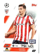 fotbalová kartička 2025-26 Topps Match Attax UCC 305 Daniel Vivian (Athletic Club)