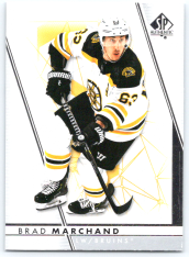 2022-23 Upper Deck SP Authentic 63 Brad Marchand - Boston Bruins
