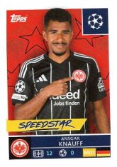 2025-26 Topps Champions League Eintracht Frankfurt 176 Ansgar Knauff