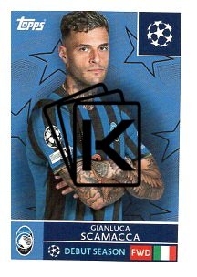 2025-26 Topps Champions League Atalanta BC 96 Gianluca Scamacca