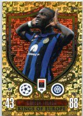2023-24 Topps Match Attax EXTRA UEFA Club Competition Kings of Europe 306 Marcus Thuram (FC Internazionale Milano)