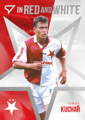 2025-26 SportZoo SK Slavia Praha In Red and White RW-13 Tomáš Kuchař