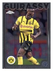 fotbalová kartička 2024-25 Topps Chrome UCC 51 Serhou Guirassy, Borussia Dortmund