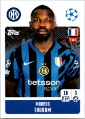 2024-25 Topps Champions League 194 Marcus Thuram (FC Internazionale Milano)