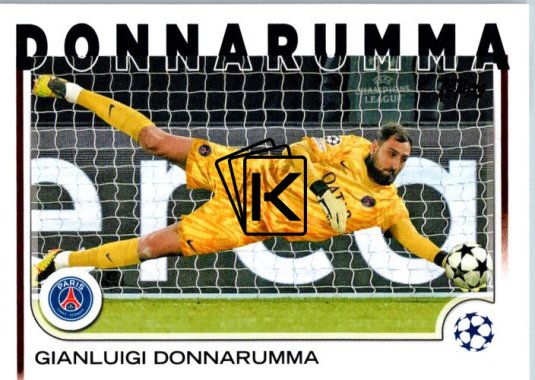 fotbalová kartička 2024-25 Topps UEFA Club Competitions Flagship 163 Gianluigi Donnarumma PSG