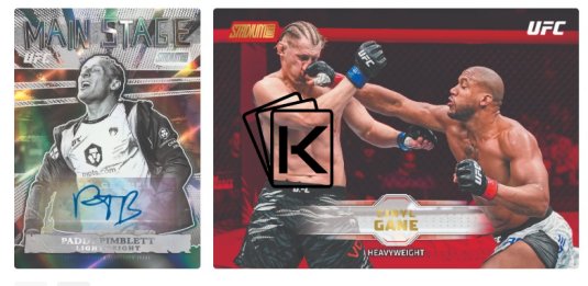 2026 Topps Stadium Club UFC Hobby Box