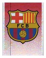 2020-21 Topps Champions League samolepka BAR1 Logo FC Barcelona
