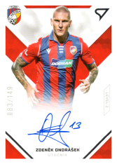 podepsaná fotbalová kartička SportZoo 2020-21 Fortuna Liga Signed Stars Level 2 SS2-10 Zdeněk Ondrášek FC Viktoria Plzeň /149
