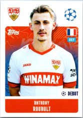 2024-25 Topps Champions League 382 Anthony Rouault (VfB Stuttgart)