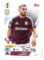 fotbalová kartička 2025-26 Topps Match Attax UCC 86 John McGinn (Aston Villa)