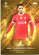 fotbalová kartička 2021 Topps O Jogo Bonito Trent Alexander-Arnold Liverpool FC