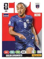fotbalová kartička World Cup 2026 Adrenalyn XL 105 Dailon Livramento (Cape Verde)