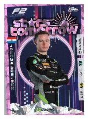 2025 Topps Turbo Attax F1 Aix Racing Stars of Tomorrow HP 240 Joshua Dürksen-Paralel Pink
