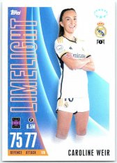 2023-24 Topps Match Attax EXTRA UEFA Club Competition UWCL Limelight 178 Caroline Weir Real Madrid CF