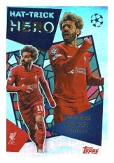 2025-26 Topps Champions League Historic Hat-Trick Heroes 38 Mohamed Salah (Liverpool FC)