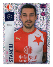 2019-20 Topps Champions League samolepka 589 Nicolae Stanciu SK Slavia Praha