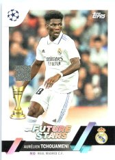 Fotbalová kartička 2022-23 Topps UEFA Club Competitions 124 Aurélien Tchouameni - Real Madrid C.F. FS