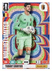 fotbalová kartička World Cup 2026 Adrenalyn XL Limited Edition  Thibaut Courtois (Belgium)