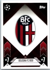 fotbalová kartička 2024-25 Topps Match Attax UEFA Club Competitions 334 Team Badge (Bologna FC 1909)