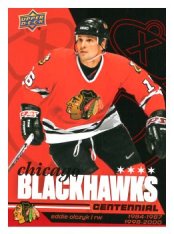 2025-26 Upper Deck Centennial Chicago Blackhawks 63 Eddie Olczyk