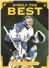 Legendary Cards Simply The Best 26 Roman Čechmánek 2003 LA Kings
