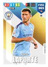 Fotbalová kartička Panini Adrenalyn XL FIFA 365 - 2020 Team Mate 53 Aymeric Laporte Manchester City
