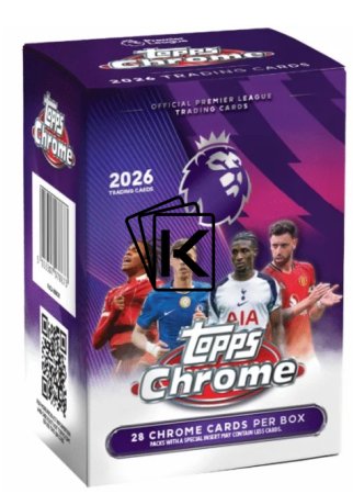2025-26 Topps Chrome Premier League Blaster Box