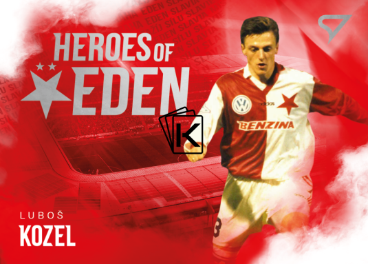 2025-26 SportZoo SK Slavia Praha Heroes of Eden HE-09 Luboš Kozel