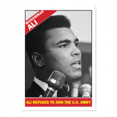 Sběratelská Kartička 2021 Topps MUHAMMAD ALI - The People's Champ 15. Cassius Clay Jr.