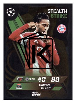 fotbalová kartička 2025-26 Topps Match Attax UCC 452 Michael Olise (FC Bayern München)