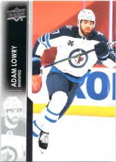 hokejová karta 2021-22 UD Series One 195 Adam Lowry - Winnipeg Jets