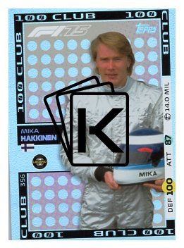 2025 Topps Turbo Attax F1  100 Club  356 Mika Hakkinen