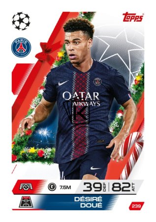 2025-26 Topps Match Attax UEFA Champions League Adventní kalendář + 5 balíčků zdarma