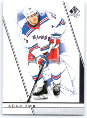 2022-23 Upper Deck SP Authentic 61 Adam Fox - New York Rangers