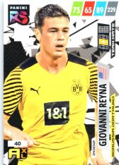 fotbalová kartička Panini Adrenalyn XL FIFA 365 2022 RS 40 Giovanni Reyna Borussia Dortmund
