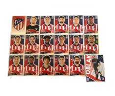 2020-21 Topps Champions League Týmový set Atletico Madrid (18 samolepek)