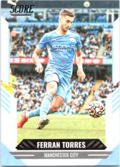 2021-22 Panini Score FIFA 184 Ferran Torres - Manchester City
