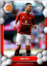 fotbalová kartička 2024-25 Topps Manchester United Fan Set 8 Diogo Dalot