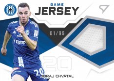 fotbalová kartička 2021-22 SportZoo Fortuna Game Jersey GJ-CH Juraj Chvátal SK SIgma Olomouc