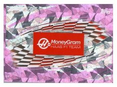 2025 Topps Turbo Attax F1 Moneygram Haas  64 Team Logo-Paralel Pink