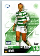 Fotbalová kartička 2024-25 Topps Match Attax EXTRA UEFA Club Competitions UWCL Cards 178.  Caitlin Hayes (Celtic FC)