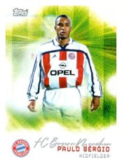 fotbalová kartička 2025-26 Topps Team set FC Bayern Munchen Pitch Pursuits PP-3 Paulo Sérgio
