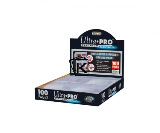 Folie Ultra Pro Platinum folie na toploadery 100ks